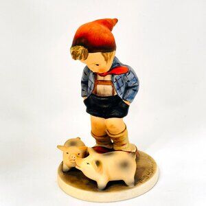 Goebel Hummel #66 "Farm Boy"  TMK6 - 5.5 Inches - Permanently Retired Hummel